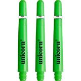Unicorn - Gripper 4 Neon - Polycarbonate Dart Shafts - Ultra Short (29.0mm) / Green