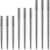 Mission - Caliburn EVO Grooved Dart Points - 26mm 32mm 38mm - 26mm / Silver