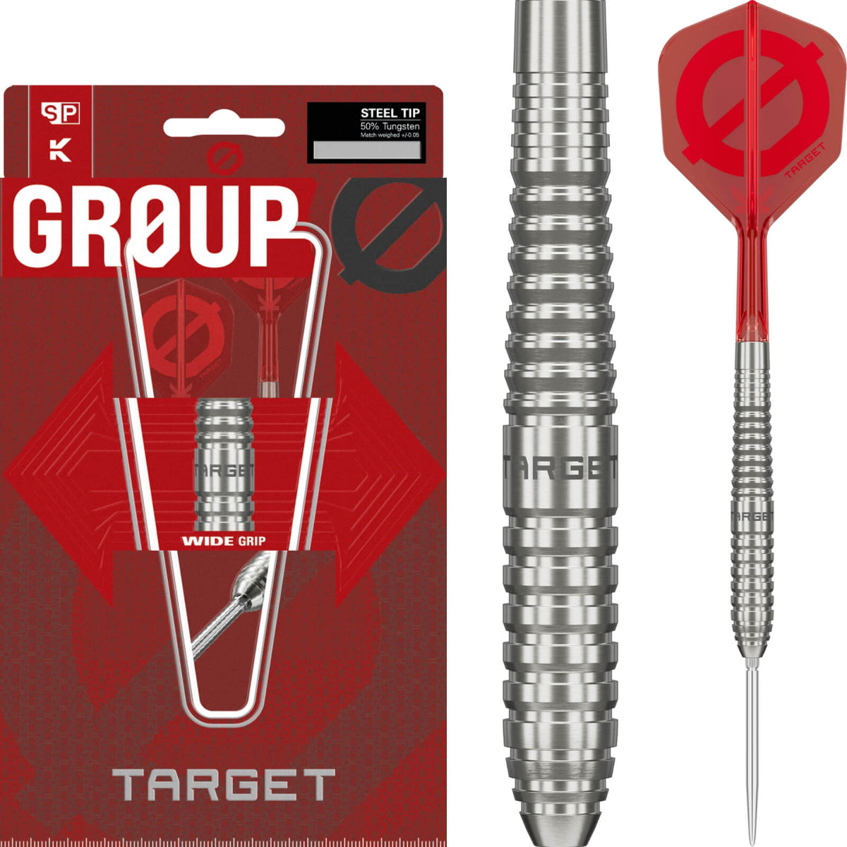 Target - Group Ø 01 Darts - Swiss Point - 50% Tungsten - 22g 23g 24g