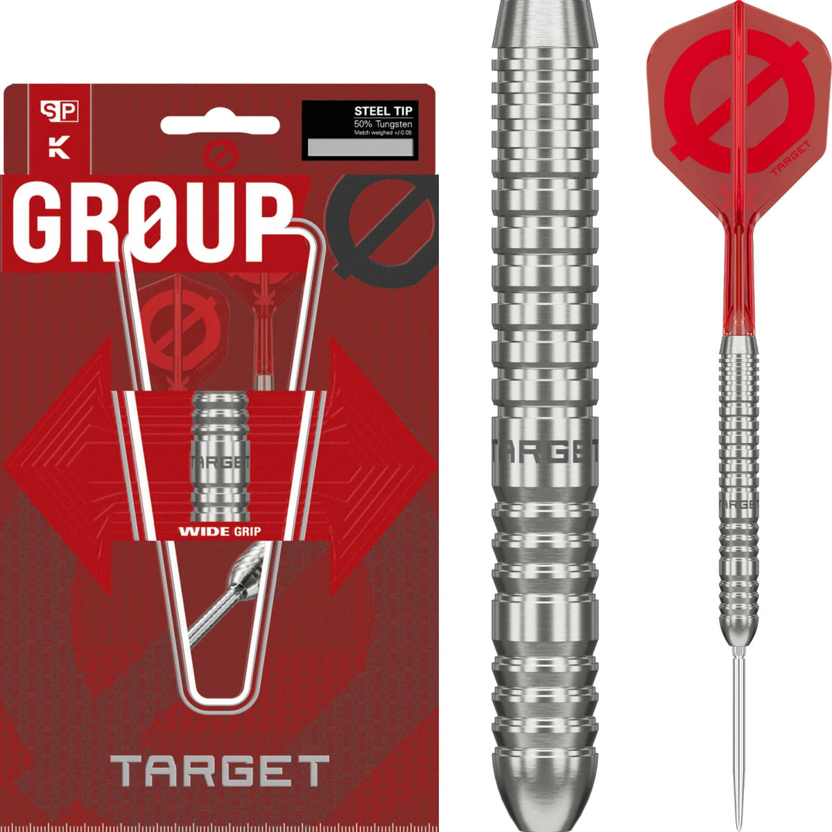 Target - Group Ø 03 Darts - Swiss Point - 50% Tungsten - 22g 24g 26g