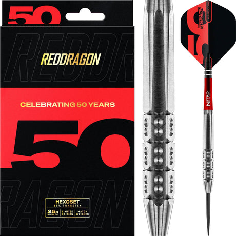 Red Dragon - Hexoset Darts - 85% Tungsten - 25g -