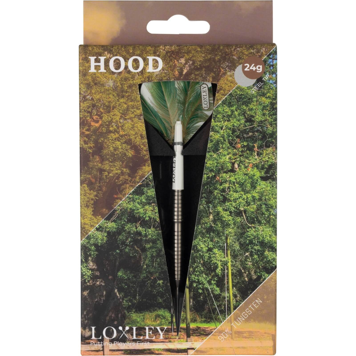 Loxley - Hood Darts - Steel Tip - 90% Tungsten - 22g 24g