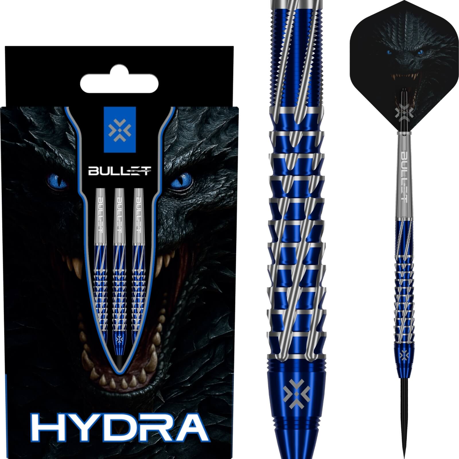 Bullet - Hydra Darts - Steel Tip - 95% Tungsten - 23g 25g