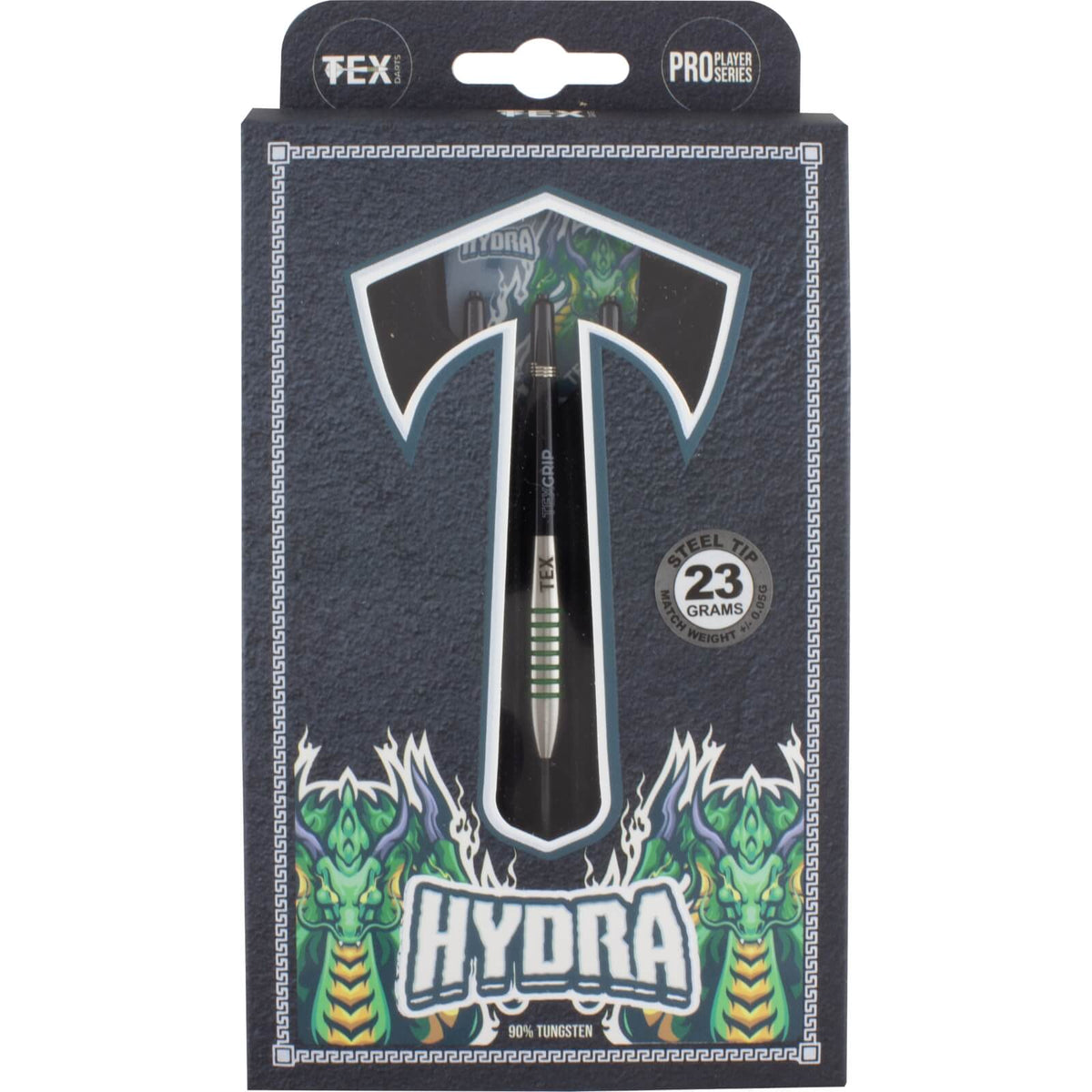 Darts - Tex - Hydra Darts - Steel Tip - 90% Tungsten - 23g 25g 