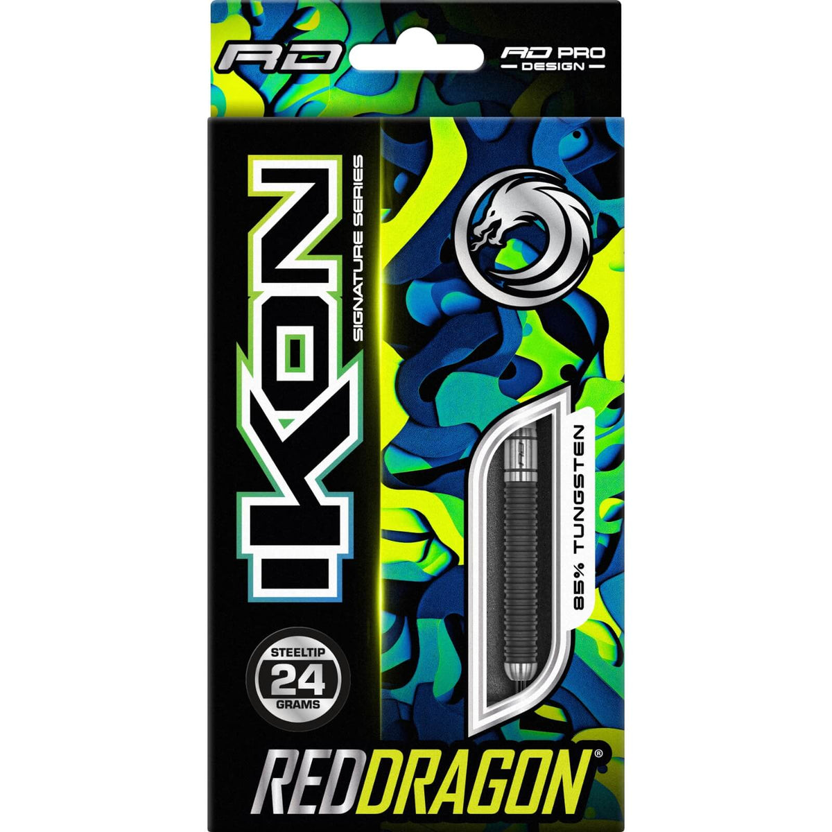 Darts - Red Dragon - Ikon 1.4 Darts - Steel Tip - 85% Tungsten - 22g 24g 26g 