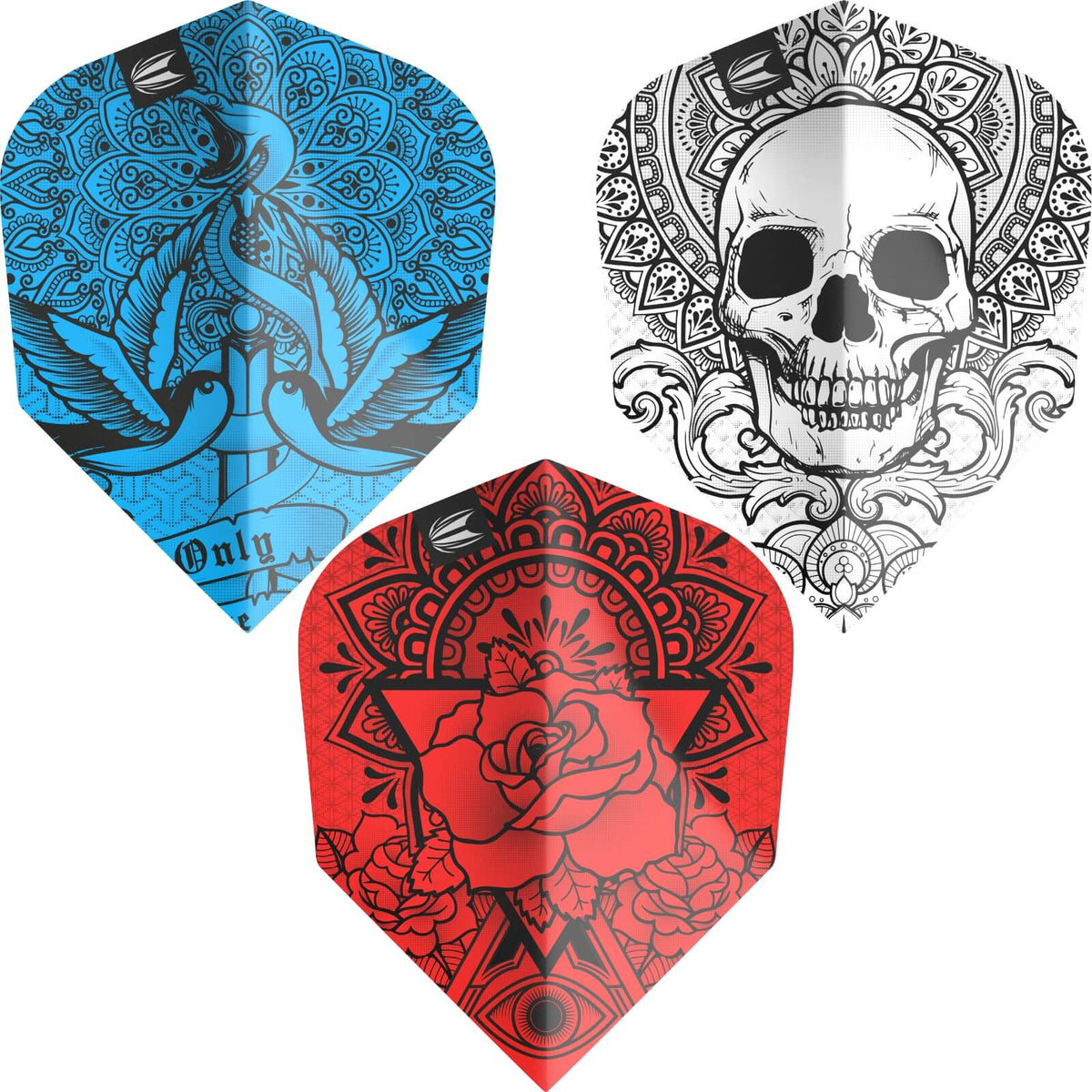 Dart Flights - Target - Ink - Standard Dart Flights 