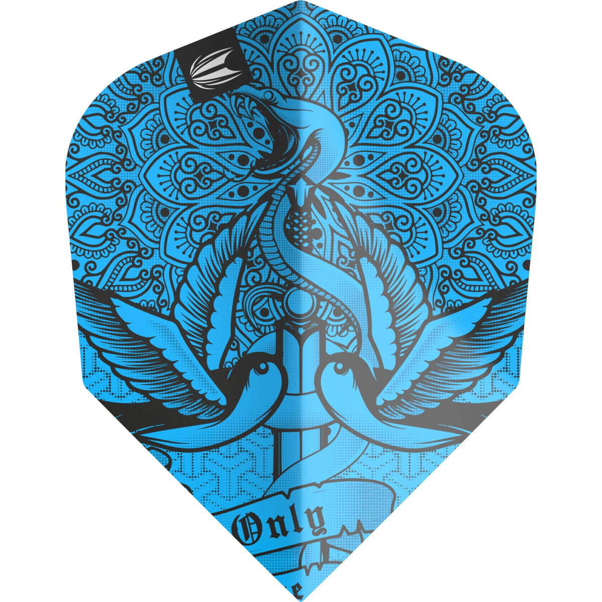 Dart Flights - Target - Ink - Standard Dart Flights Blue