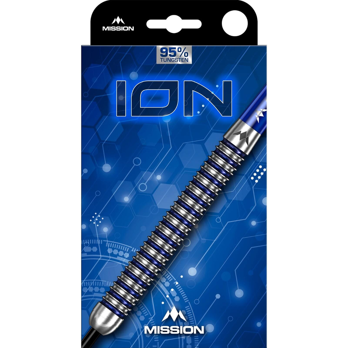 Darts - Mission - Ion Darts - Steel Tip - 95% Tungsten - 22g 24g 26g 28g 30g