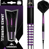 Mission - James Hurrell Darts - Soft Tip - 90% Tungsten - 18g -