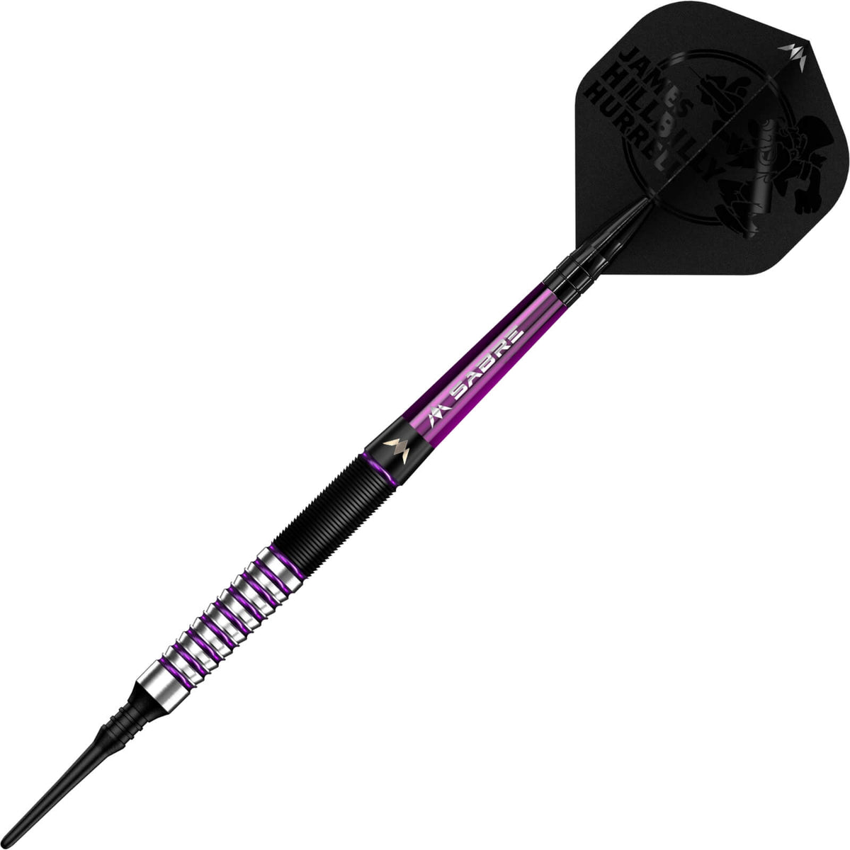 Darts - Mission - James Hurrell Darts - Soft Tip - 90% Tungsten - 18g 