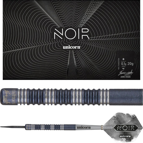 Unicorn - James Wade Noir Darts - 90% Tungsten - 20g 21g 22g 23g 24g -