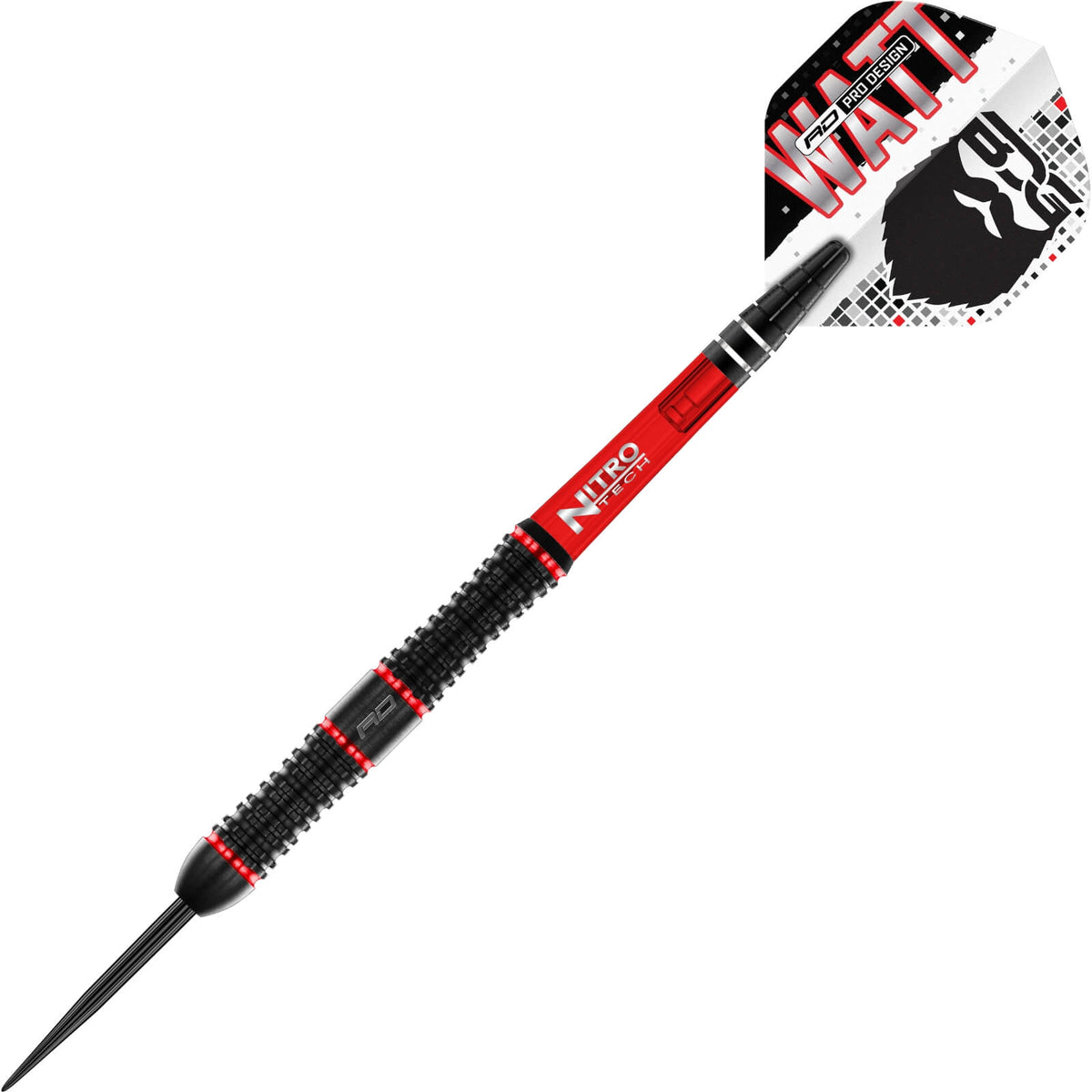 Darts - Red Dragon - Jason Watt Darts - Steel Tip - 90% Tungsten - 22g