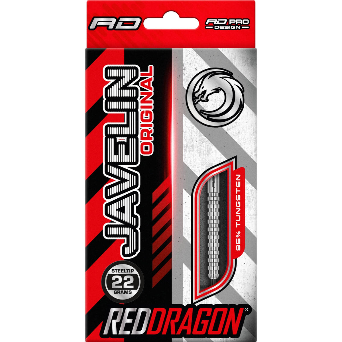 Darts - Red Dragon - Javelin Darts - Steel Tip - 85% Tungsten - 20g 22g 24g 26g 
