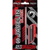 Red Dragon - Javelin Black Darts - 85% Tungsten - 20g 22g 24g 26g -