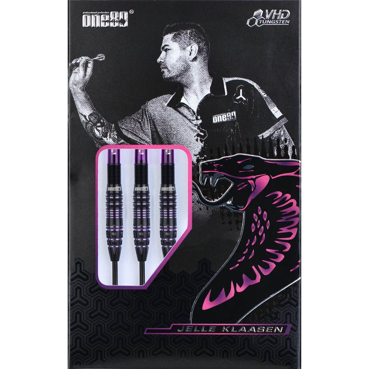 Darts - One80 - Jelle Klaasen Darts - Steel Tip - 90% Tungsten - 21g 23g 25g 