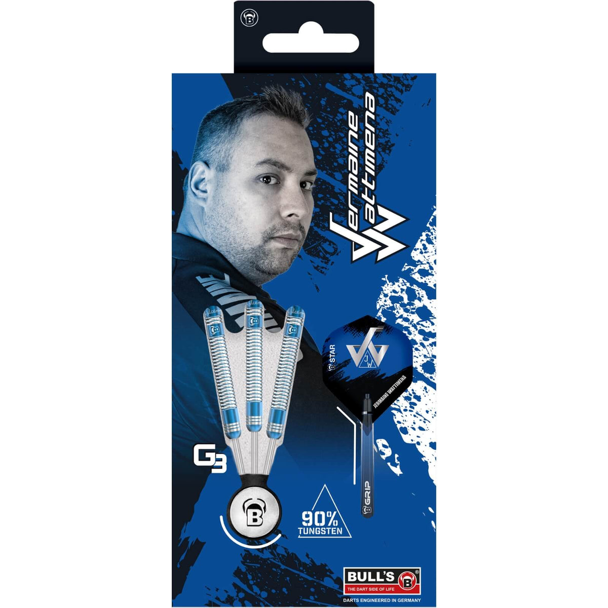 BULL'S - Jermaine Wattimena G3 Darts - 90% Tungsten - 22g 24g -