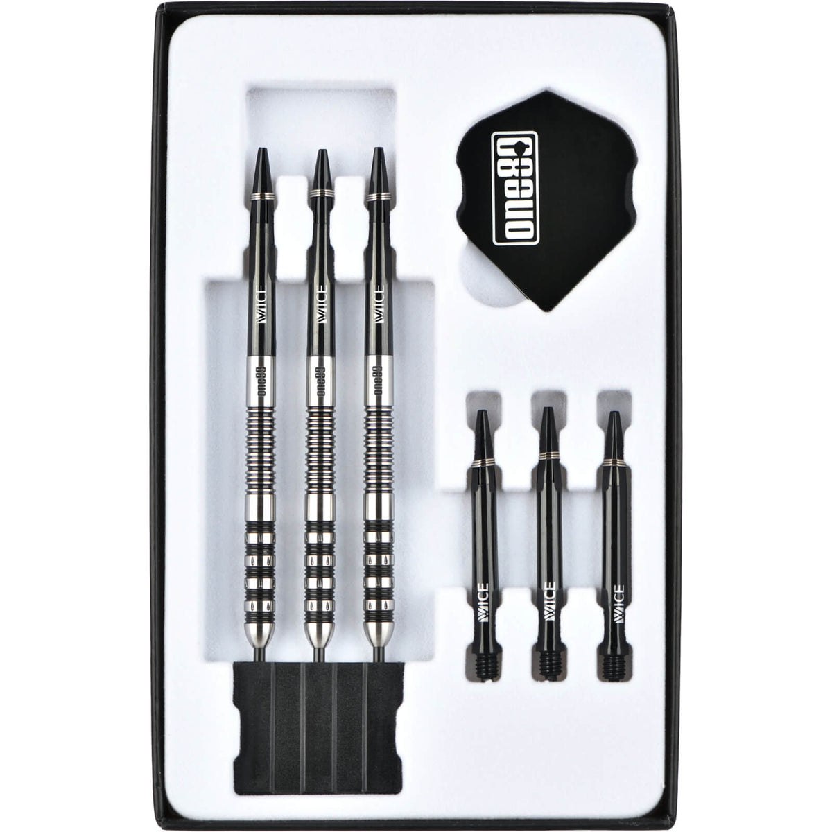 Darts - One80 - Jim Long II Darts - Steel Tip - 90% Tungsten - 23g 25g 