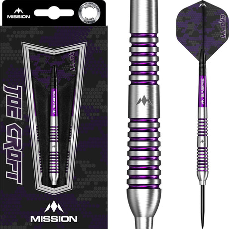 Mission - Joe Croft Darts - 95% Tungsten - 23g 25g -