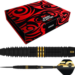 Red Dragon - Jonny Clayton 50 Years Limited Edition Darts - 90% Tungsten - 22g -