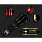 Red Dragon - Jonny Clayton 50 Years Limited Edition Darts - 90% Tungsten - 22g -
