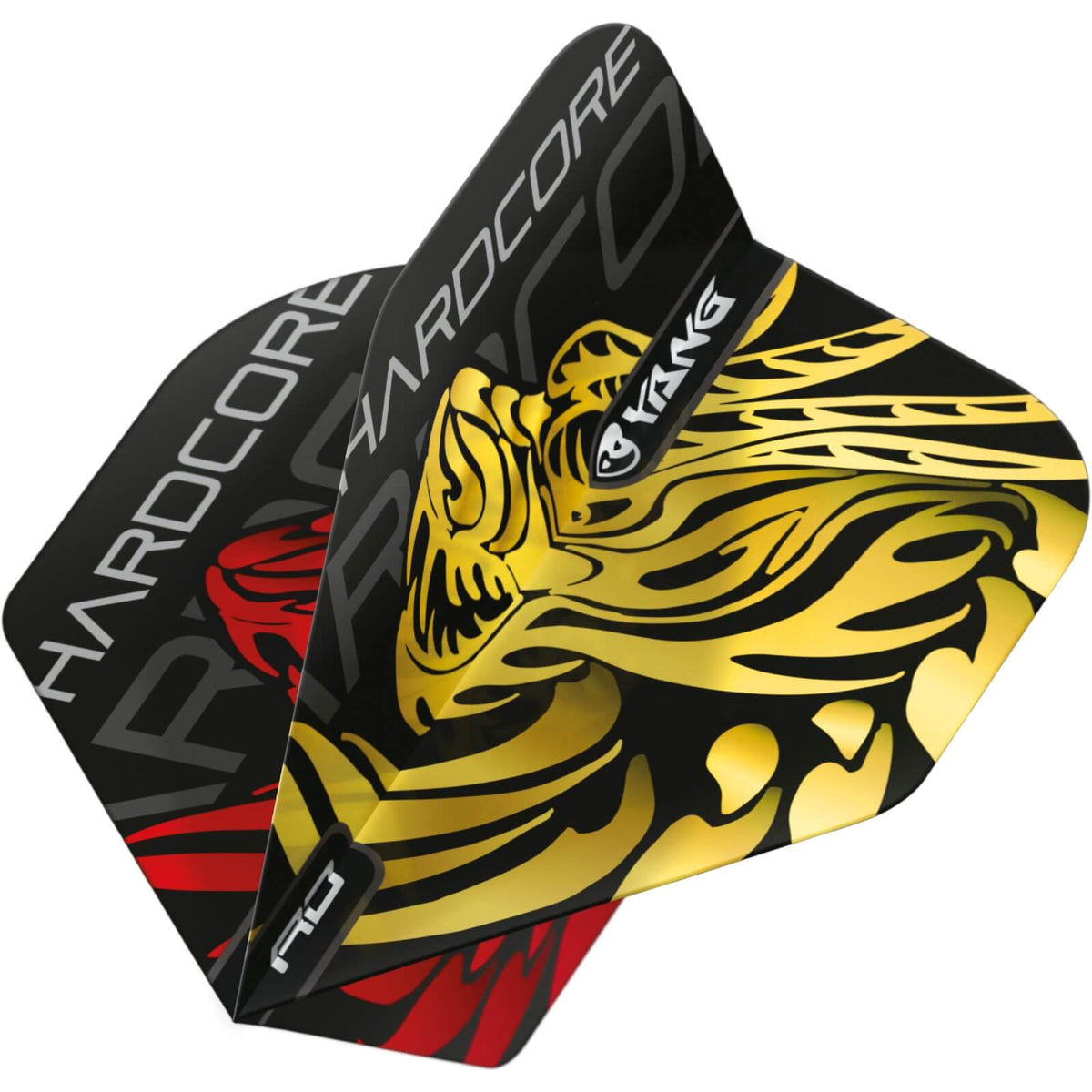 Dart Flights - Red Dragon - Jonny Clayton Ying Yang - Big Wing Dart Flights 
