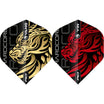 Red Dragon - Jonny Clayton Ying Yang - Big Wing Dart Flights - Gold
