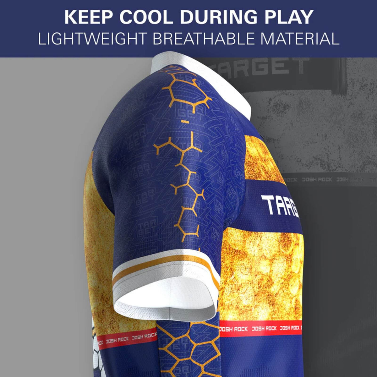 Dart Shirts - Target - Official Josh Rock Playing Shirt - S to 4XL