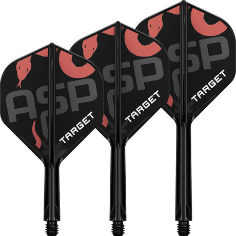 Target - K-Flex Nathan Aspinall - Big Wing Dart Flights - Integrated Flight & Shaft System -