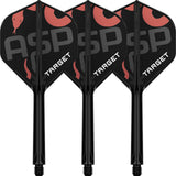 Target - K-Flex Nathan Aspinall - Big Wing Dart Flights - Integrated Flight & Shaft System -