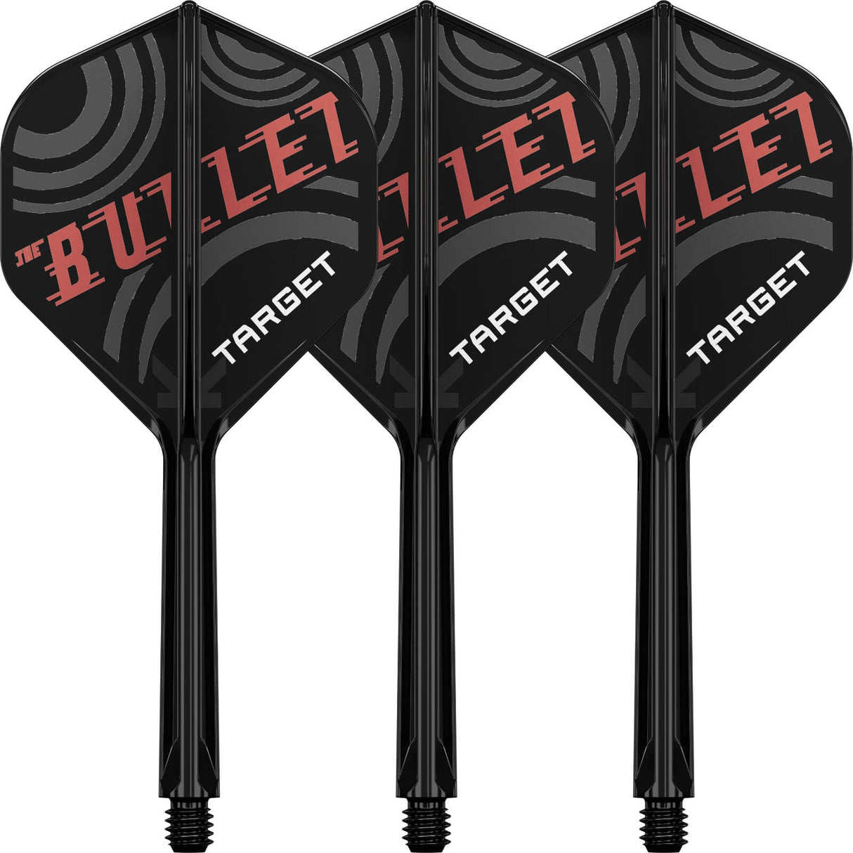 Target - K-Flex Stephen Bunting - Big Wing Dart Flights - Integrated Flight & Shaft System - Medium (33mm)