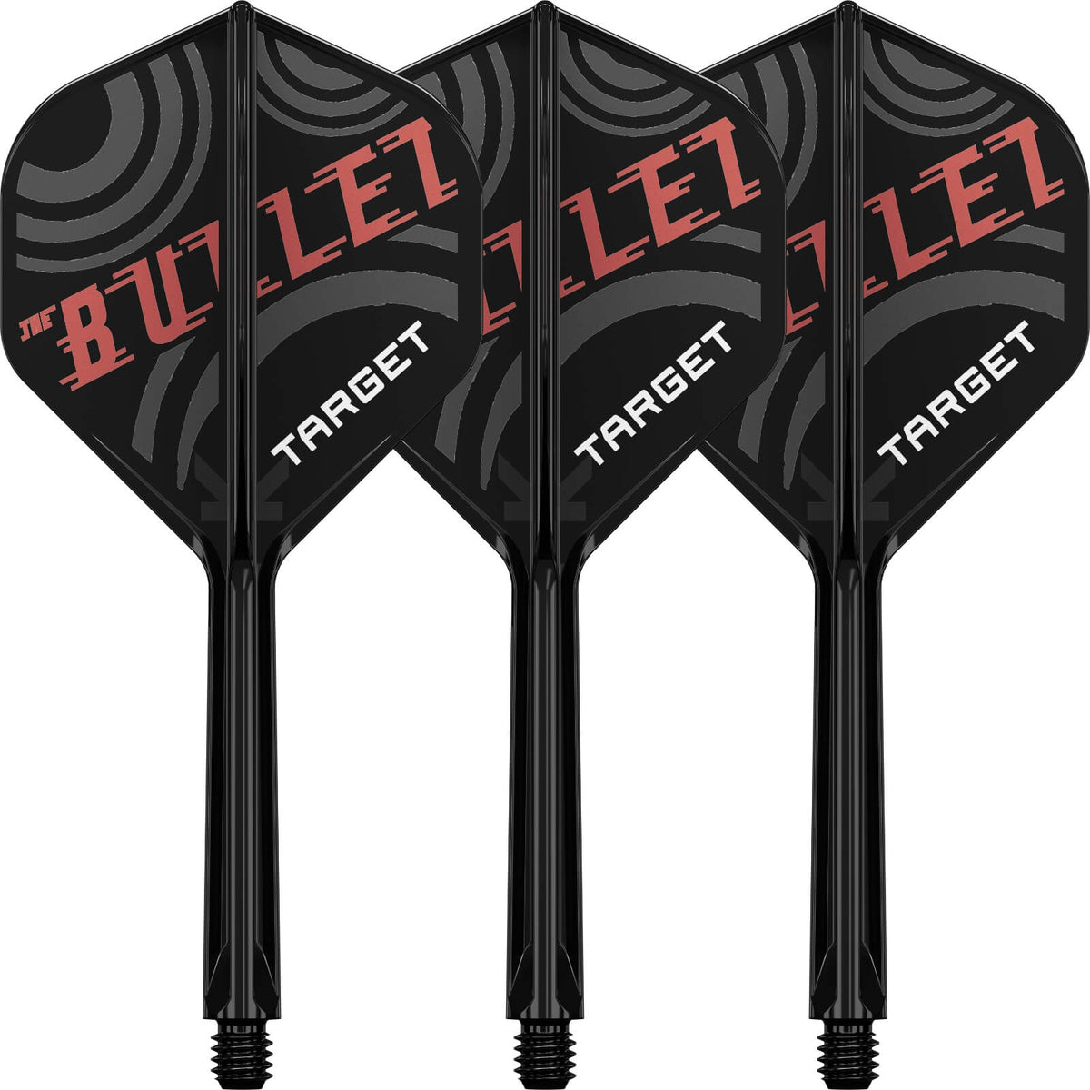 Dart Flights - Target - K-Flex Stephen Bunting - Big Wing Dart Flights - Integrated Flight &amp; Shaft System Medium (33mm)