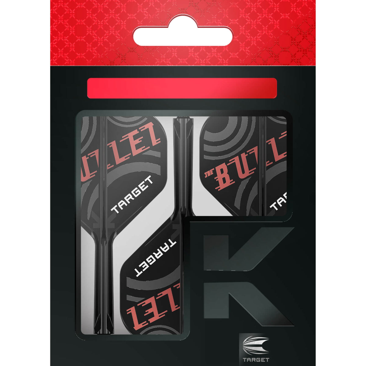 Dart Flights - Target - K-Flex Stephen Bunting - Big Wing Dart Flights - Integrated Flight &amp; Shaft System