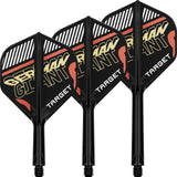 Target - K-Flex Gabriel Clemens - Big Wing Dart Flights - Integrated Flight & Shaft System -