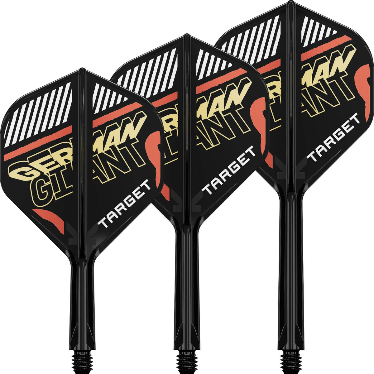 Dart Flights - Target - K-Flex Gabriel Clemens - Big Wing Dart Flights - Integrated Flight &amp; Shaft System