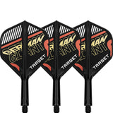 Target - K-Flex Gabriel Clemens - Big Wing Dart Flights - Integrated Flight & Shaft System -