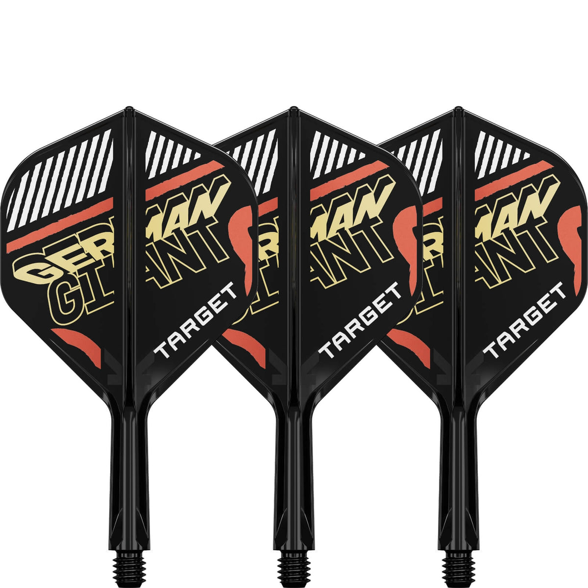 Dart Flights - Target - K-Flex Gabriel Clemens - Big Wing Dart Flights - Integrated Flight &amp; Shaft System
