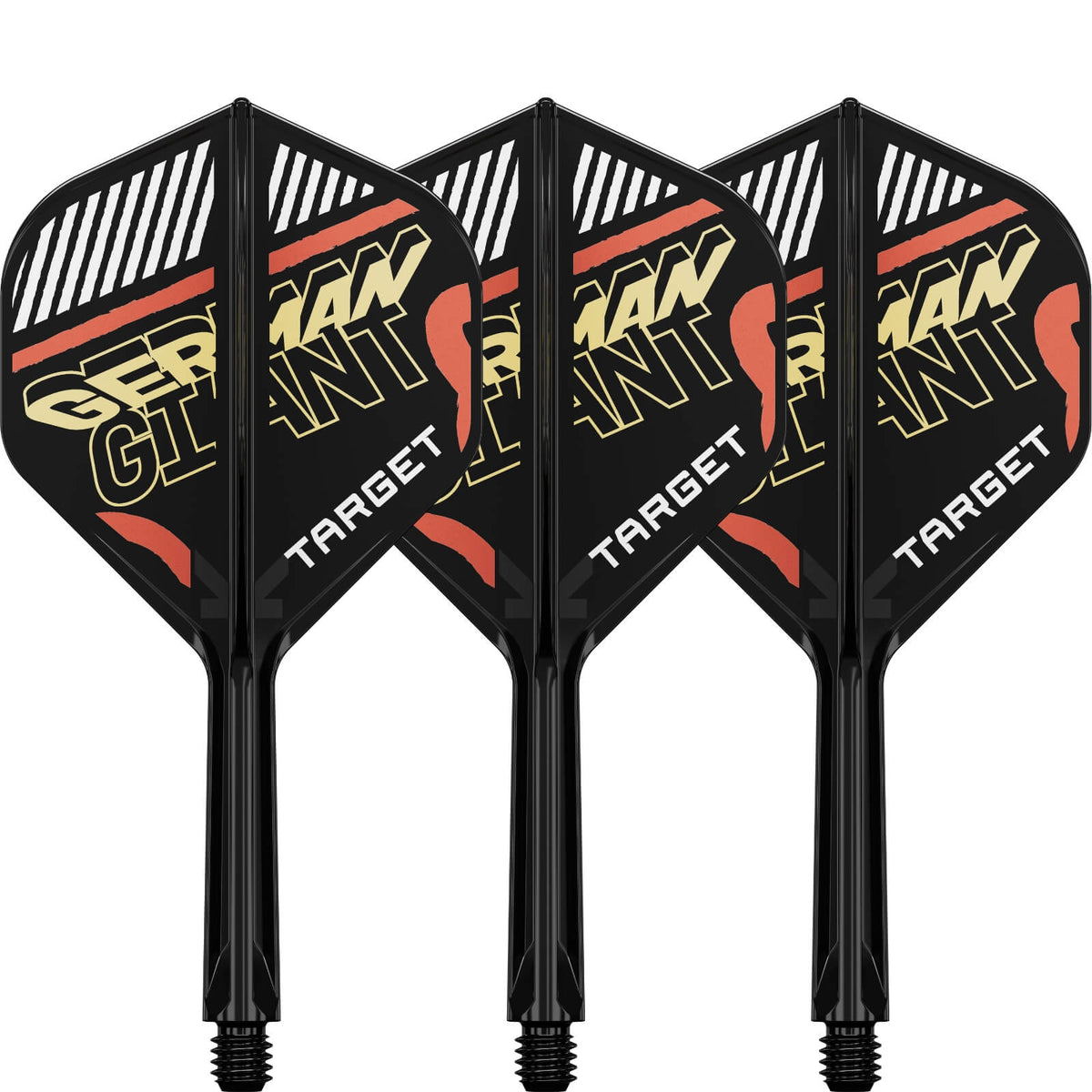 Dart Flights - Target - K-Flex Gabriel Clemens - Big Wing Dart Flights - Integrated Flight &amp; Shaft System