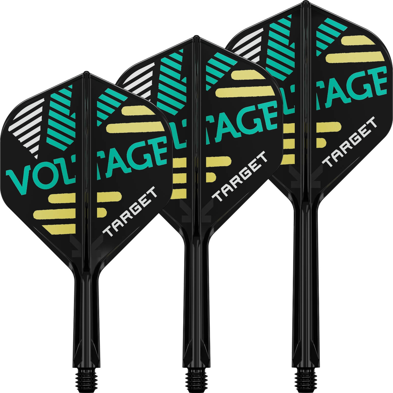 Dart Flights - Target - K-Flex Rob Cross - Big Wing Dart Flights - Integrated Flight & Shaft System