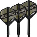 Target - K-Flex Dimitri Van Den Bergh - Big Wing Dart Flights - Integrated Flight & Shaft System -