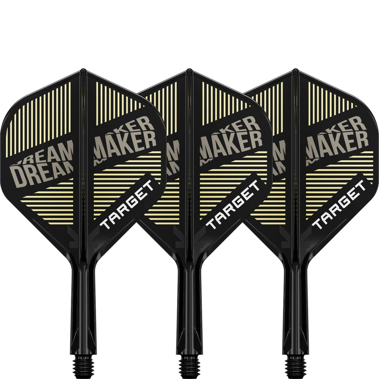 Target - K-Flex Dimitri Van Den Bergh - Big Wing Dart Flights - Integrated Flight & Shaft System -