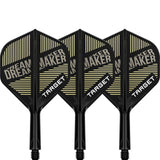 Target - K-Flex Dimitri Van Den Bergh - Big Wing Dart Flights - Integrated Flight & Shaft System -