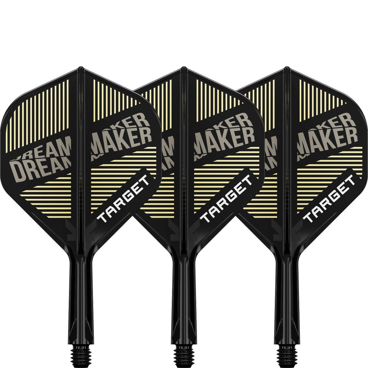Dart Flights - Target - K-Flex Dimitri Van Den Bergh - Big Wing Dart Flights - Integrated Flight &amp; Shaft System