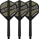 Target - K-Flex Dimitri Van Den Bergh - Big Wing Dart Flights - Integrated Flight & Shaft System -