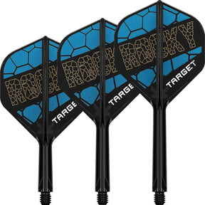 Target - K-Flex Josh Rock - Big Wing Dart Flights - Integrated Flight & Shaft System -