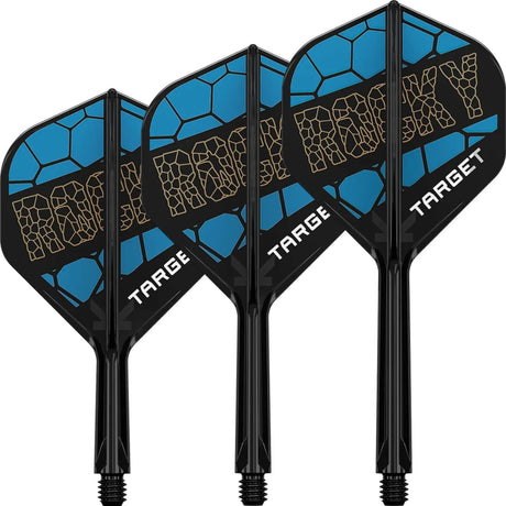 Target - K-Flex Josh Rock - Big Wing Dart Flights - Integrated Flight & Shaft System -