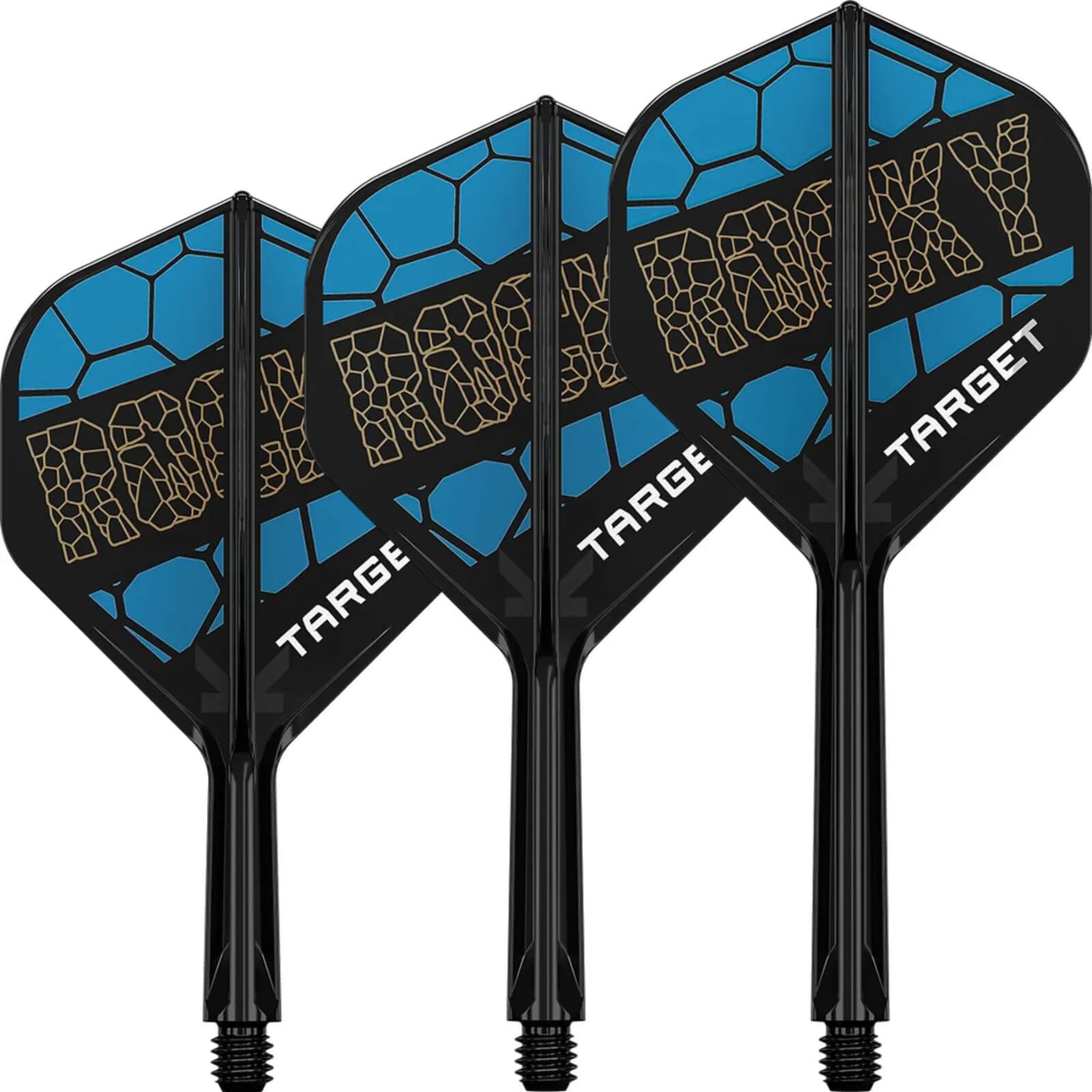 Dart Flights - Target - K-Flex Josh Rock - Big Wing Dart Flights - Integrated Flight & Shaft System