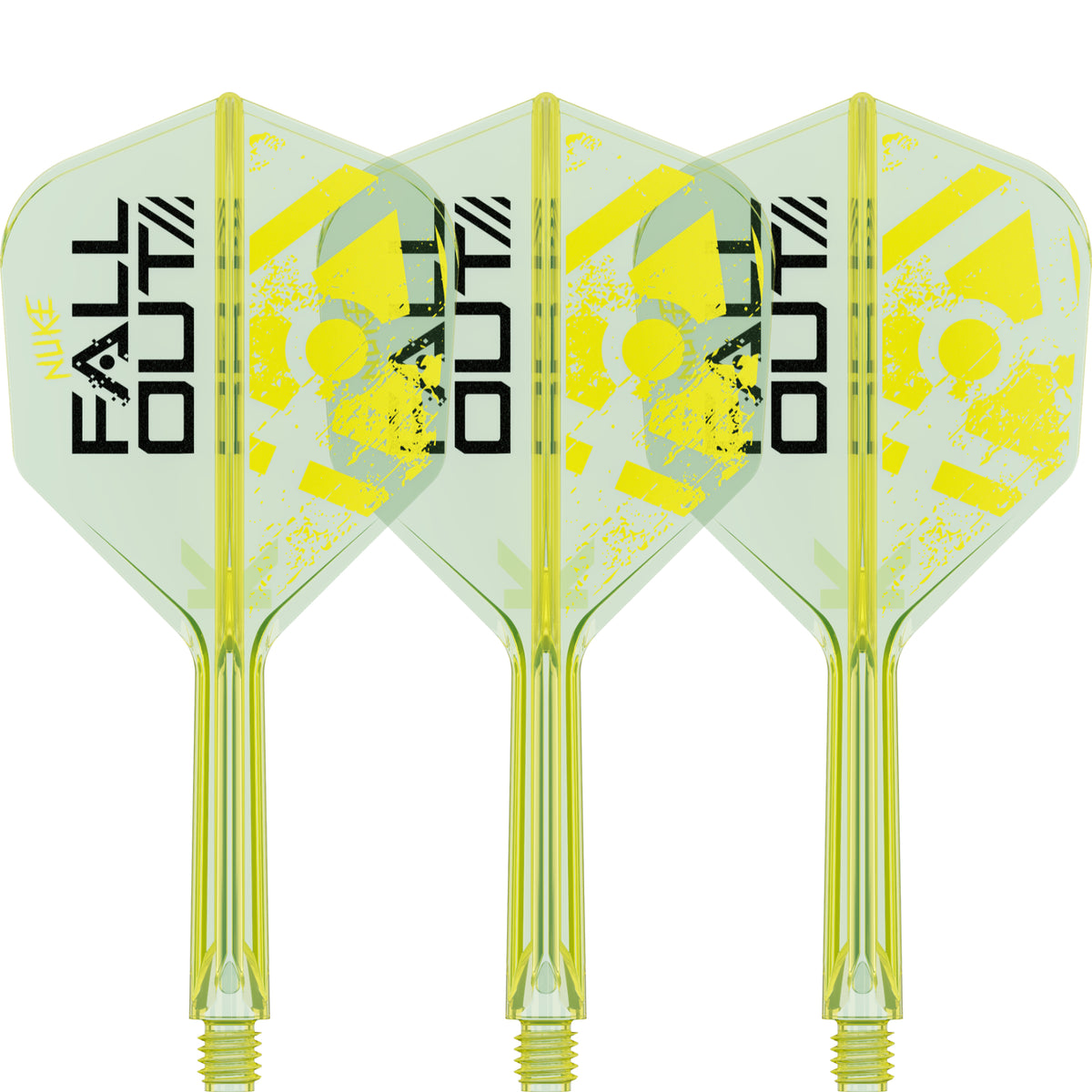Target - K-Flex Luke Littler Fallout - No6 - Standard Dart Flights - Integrated Flight & Shaft System