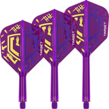 Target - K-Flex Luke Littler World Champion - Standard Dart Flights - Integrated Flight & Shaft System -