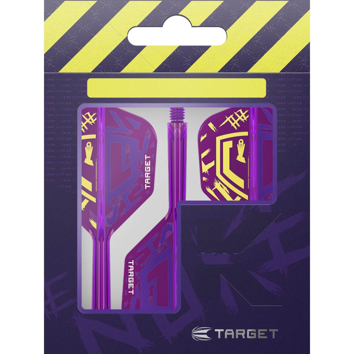 Dart Flights - Target - K-Flex Luke Littler World Champion - Standard Dart Flights - Integrated Flight &amp; Shaft System