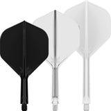 Target - K-Flex - Big Wing Dart Flights - Integrated Flight & Shaft System -